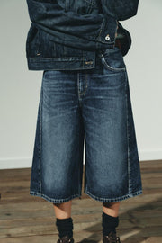 Jorts en denim TRF, taille mi-haute