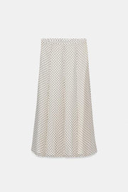 Jupe midi à pois ZW Collection