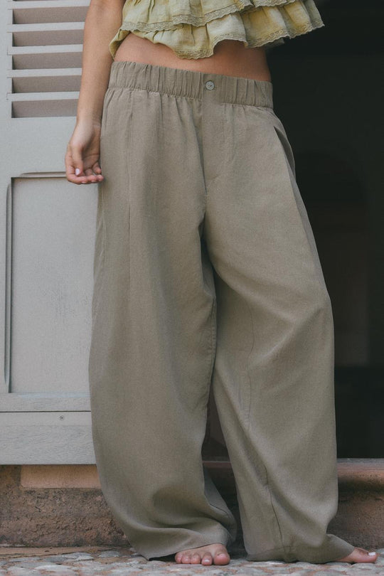 Pantalon fluide longueur cheville
