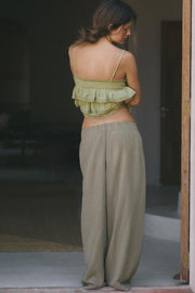 Pantalon fluide longueur cheville