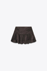 Jupe-culotte à volants