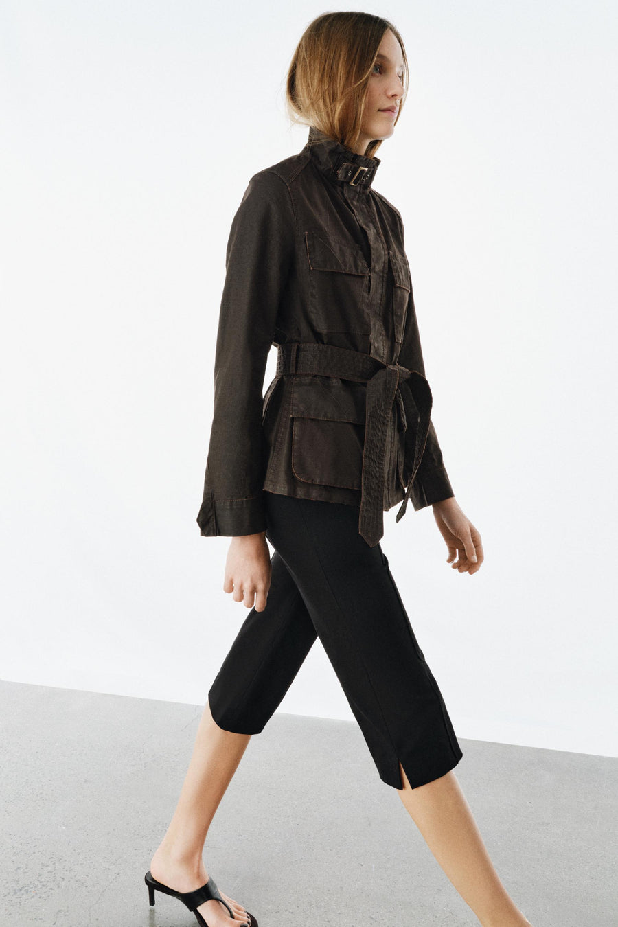 Veste effet cirée ZW Collection