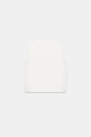 Top façon gilet à boutons
