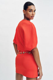 Jupe mini en maille
