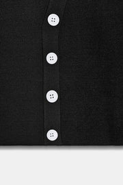 Top en maille à fermeture asymétrique