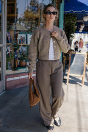 Veste en maille douce