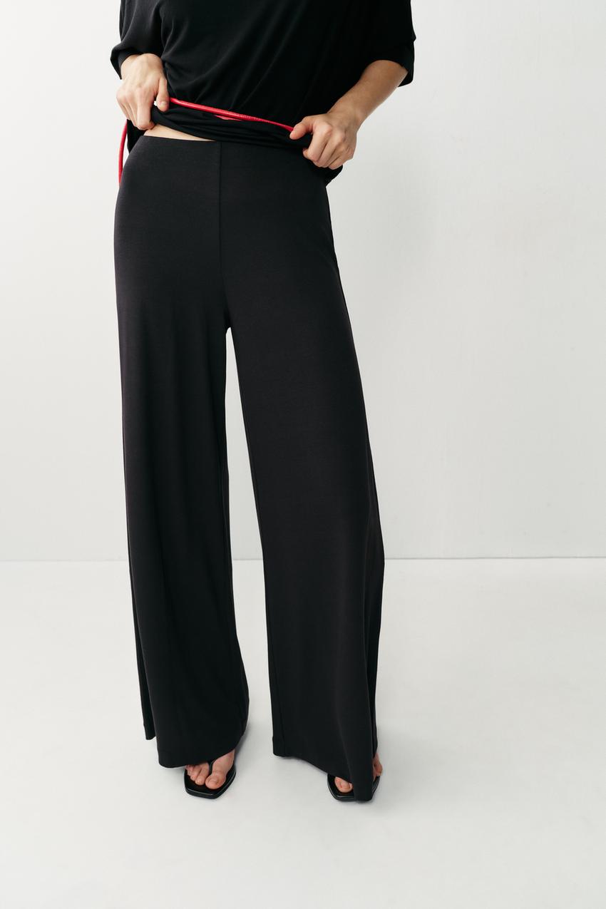 Pantalon palazzo fluide