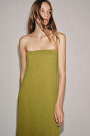 Robe bustier texturée
