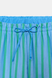 Pantalon palazzo à rayures