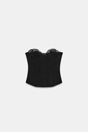 Corset extensible en dentelle
