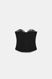 Corset extensible en dentelle