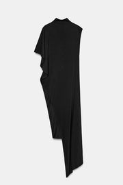 Top asymétrique drapé