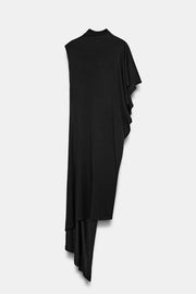 Top asymétrique drapé