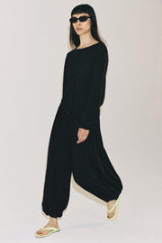 Pantalon bouffant fluide