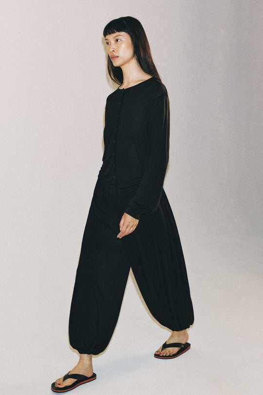 Pantalon bouffant fluide