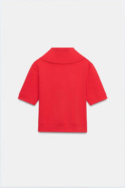 Veste en maille à fermeture zippée