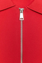 Veste en maille à fermeture zippée