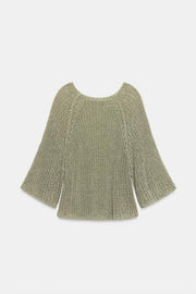Pull ajouré en maille