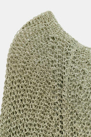 Pull ajouré en maille