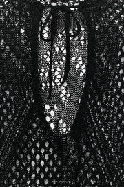 Pull en maille ajourée