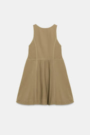 Robe en popeline délavée