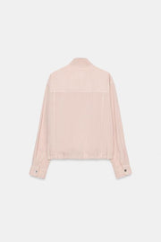 Veste à poches effet délavé