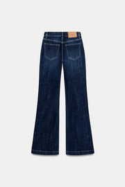 Jean Z1975 coupe bootcut taille haute à pli nervuré