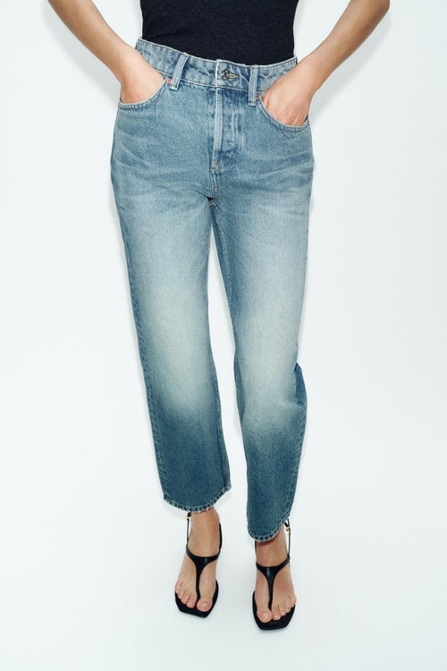Jean Z1975 slim court taille mi-haute