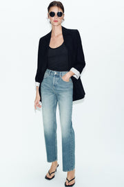 Jean Z1975 slim court taille mi-haute