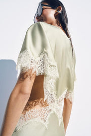 Robe à découpes en dentelle ZW Collection