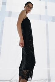 Robe longue à franges ZW Collection Édition limitée