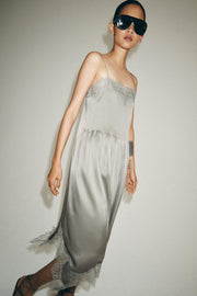 Robe midi en dentelle ZW Collection