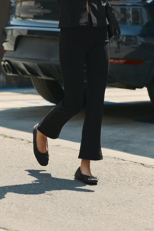Pantalon cheville extensible