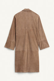 Manteau 100 % cuir suédé Édition limitée