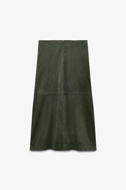 Jupe minimaliste en cuir suédé Édition limitée
