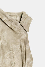 Top asymétrique en jacquard ZW Collection