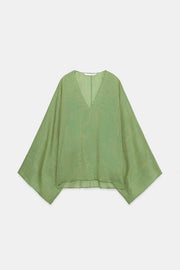 Chemise en ramie à rayures ZW Collection