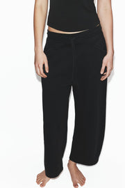 Pantalon molleton effet délavé