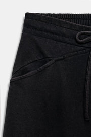 Pantalon molleton effet délavé