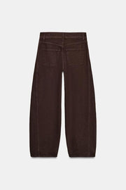 Jean Z1975 coupe barrel, taille mi-haute et longueur cheville