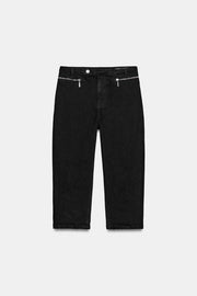 Jean Z1975 capri taille mi-haute à zips