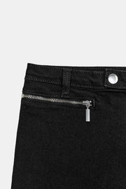 Jean Z1975 capri taille mi-haute à zips