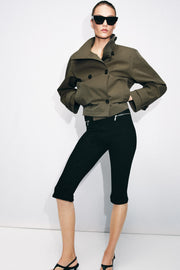 Jean Z1975 capri taille mi-haute à zips