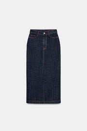Jupe Z1975 midi en denim