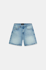 Short Z1975 en denim taille croisée