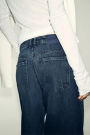 Jean Z1975 coupe ample à jambe large taille haute