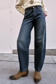 Jean Z1975 coupe ballon taille mi-haute