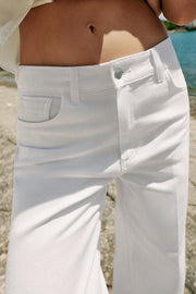 Jean Z1975 coupe droite taille mi-haute