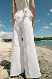Jean Z1975 coupe droite taille mi-haute
