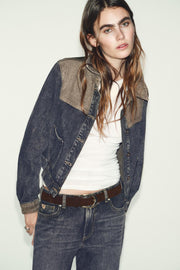 Blouson Z1975 contrasté en denim